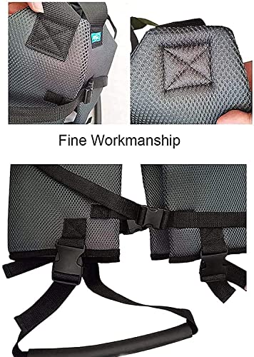 AY Carrías de elevación de pacientes Drive Pie Standing Trainers Ejercicios de la cintura de la cadera del muslo Admite la cinturón de transferencia de ayudas for caminar con el tampón de tórax acolch