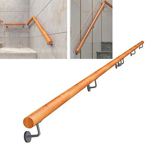 Barandilla De Escalera (opcional De 80-500 Cm), Barandas Para Terrazas Montadas En La Pared Del Pasillo Del Jardín Casero, Kit Completo De Barandilla, Barra De Soporte Del Pasillo ( Size : 250cm )