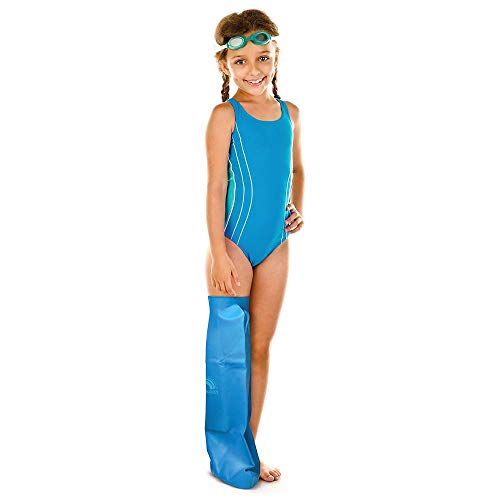 Bloccs Protector de Escayola Impermeable Pierna Completa para Niño, (L)