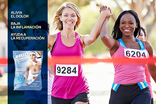 Bolsa Frío Pack Sport Instantáneo Fabricado en España, 14x19cm, 6 Unidades