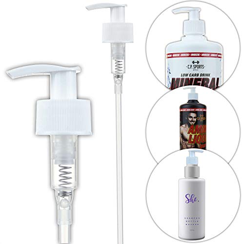 Botella vacía de 1 litro + 1 dosificador, calidad alimentaria, también para jabón, productos de limpieza, productos de cuidado corporal, aceite, salsas, jarabes y bebidas.