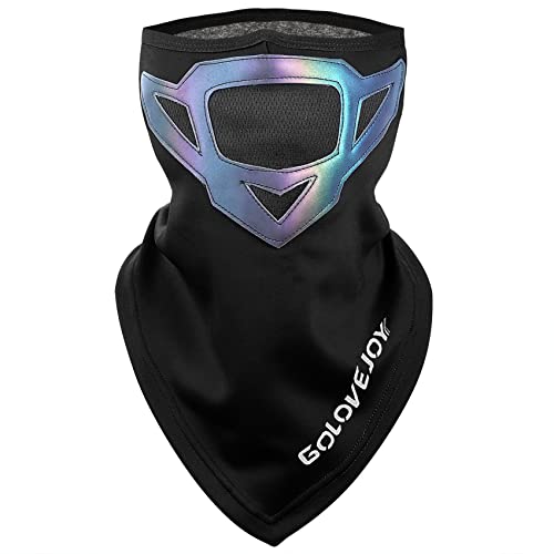Braga Cuello Hombre Invierno, Impermeable Bragas Moto Braga Termica Mujer Cuello Calentador de Cuello Elástica Polainas Polar Mascarilla Cuello para Deporte Esquí Ciclismo Correr Senderismo Caza