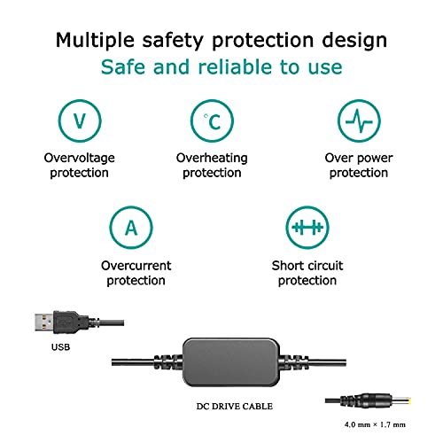 Cargador de Banco de energía móvil Cable USB 5V + Acoplador DR-110 Batería simulada NB-13L NB13L para Canon G7X Mark II G1X G7X MII G5X G9X SX720