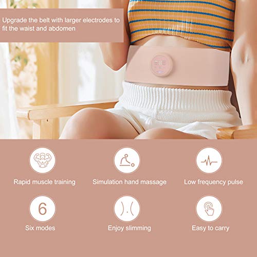 Cinturón Adelgazante, Fitness Eléctrico Perder Peso Quemar Grasa Cintura Abdominal Cinturón Adelgazante Adecuado Para Hombres Y Mujeres Guapos Que Quieren Perder Peso