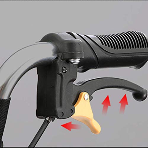 CLJ-LJ - Carrito para hospitales y hospitales, ligero y plegable, para silla de ruedas, conducción médica adulto, material médico, aleación de aluminio en silla de ruedas portátil Vieja, P
