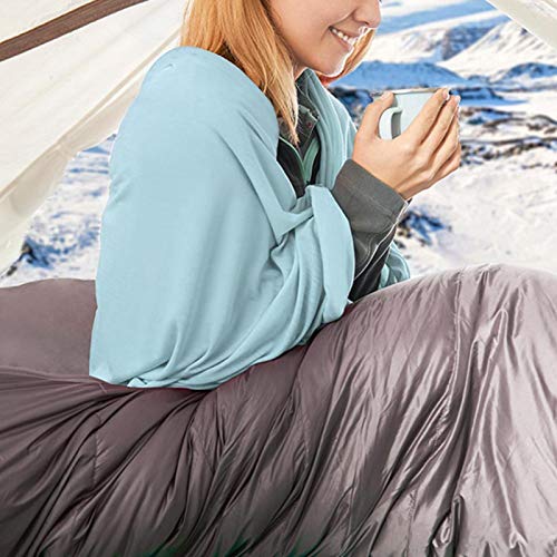 cloudbox Forro para Saco de Dormir - Al Aire Libre, portátil, de Alta Elasticidad, Forro para Saco de Dormir, sobre, Sábana de Viaje para Acampar
