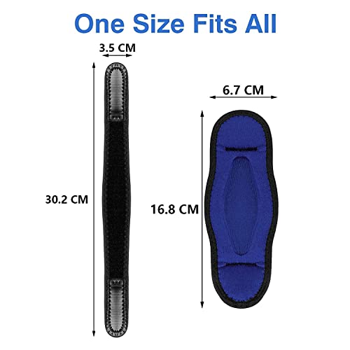 Coderas Epicondilitis Para Codo Tenista Golfista Ajustable y Antideslizante - Codera Para Tendinitis con Almohadilla EVA para Tenis,Golf,Padel,Levantamiento de pesas (2 PCS)