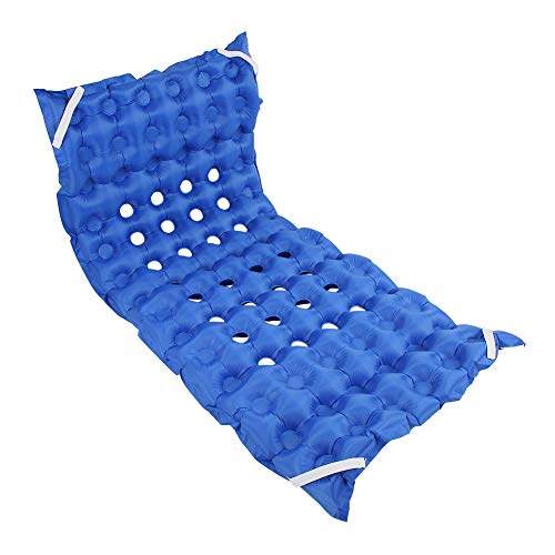 Cojín inflable de aire para asiento, Cómodo colchón inflable de aire anti-llagas Colchón de aire volteado Cojín de asiento inflable de aire para ancianos postrados en cama