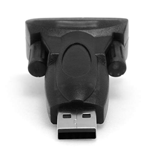 CSL - USB 2.0 a Serial RS232 Adaptador Puerto COM Negro