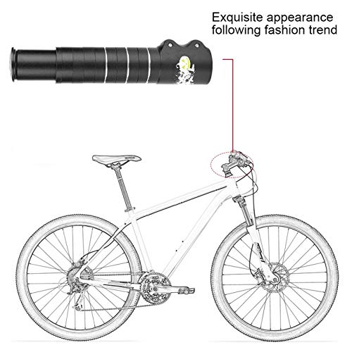 Elevador de v¨¢stago de Bicicleta Extensor de v¨¢stago de Horquilla de Bicicleta Adaptador de Elevador de Manillar de Bicicleta para Bicicleta de Monta?a Bicicleta de Carretera Ciclismo(115mm)