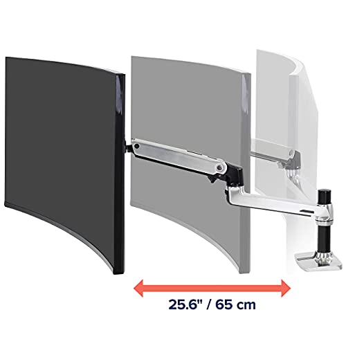 Ergotron LX Series Desk - Brazo móvil para Monitor, Negro