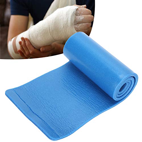 Férula médica, férula laminada de espuma ligera multiusos reutilizable para el cuello para la fijación de los dedos(11 * 46cm)