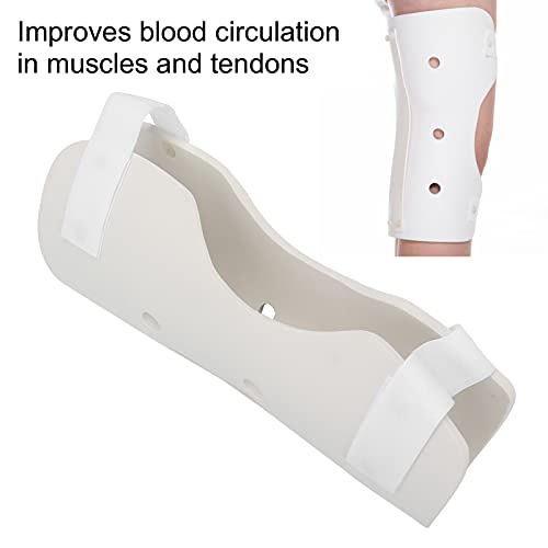 Férula Para Rodilla, Soporte De Pierna De Tamaño L, Inmovilizador De Pierna, Rótula Abierta Para Dolor De Rodilla Para Aliviar El Dolor En Las Articulaciones(Pierna derecha)