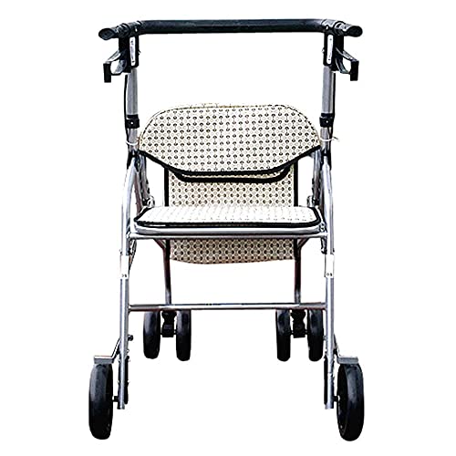 FHISD Andador Vertical Plegable, Ligero, Andador, Andador, carritos de Compras para Personas Mayores, carros para Entrenamiento de rehabilitación para Personas Mayores con discapacidades, Peso lig