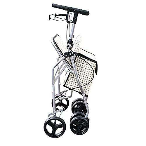 FHISD Andador Vertical Plegable, Ligero, Andador, Andador, carritos de Compras para Personas Mayores, carros para Entrenamiento de rehabilitación para Personas Mayores con discapacidades, Peso lig