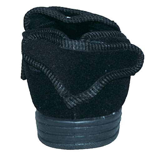 Footloose.Shoes - Pantuflas ortopédicas para hombre con ajuste ancho y correa ajustable, talla 37-44, color, talla 42 EU