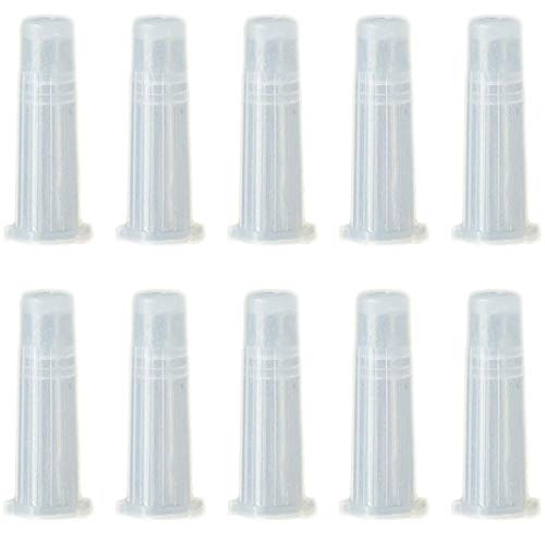 Gebildet 40pcs 3ml Esteril Jeringa de Plastico(Sin Aguja) con Tapa, Jeringa Desechable, para Alimentar Alimentos o Medicinas a su Mascota, Perfumes, Lubricantes,Sellantes etc