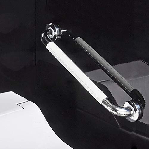 Handrails Inclinado o vertical Sin barreras Baño Palabra Baño Baño Personas mayores con discapacidades Mango de nylon de acero inoxidable Tamaño se puede personalizar (Color: Blanco)