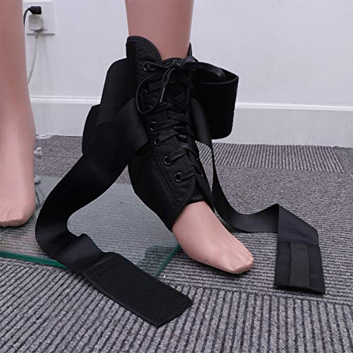 Healifty tobillera con cordones soporte ajustable para esguinces de tobillo corriendo baloncesto l
