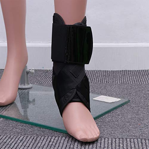 Healifty tobillera con cordones soporte ajustable para esguinces de tobillo corriendo baloncesto l
