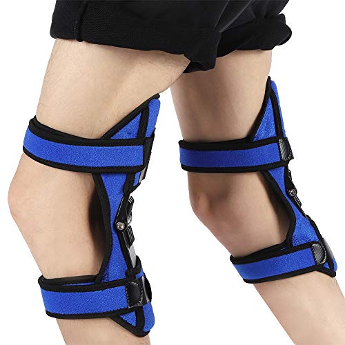 HERCHR 1 par Rodillera de Almohadillas estabilizadoras de Rodilla, Abrazadera para articulaciones de muelles de Rebote, Abrazadera de Soporte de Rodilla, Unisex Adulto