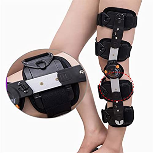 HHORB Rodillera Ortopédica con Bisagras Rodillera Funcional Diseñada para Inestabilidades De Rodilla Ortesis De Rodilla Ajustable Estabilizador De Articulaciones Deportes De Rehabilitación