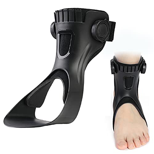 HJK Aparatos Ortopédicos Ajustables Caída del Aparato, Soporte de Pie, Estabilizador Ajustable, Ortopédico Corrector Descanso para Drop Ortopédica del Pie Brace