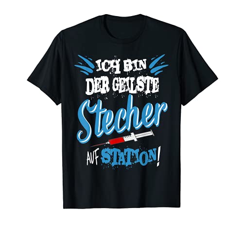 Hombre Cuidado de enfermeras, regalo de cuidador, médico, frases divertidas. Camiseta