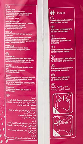 Indasec Pant Super Absorbente Talla Mediana, Blanco - 10 Unidades