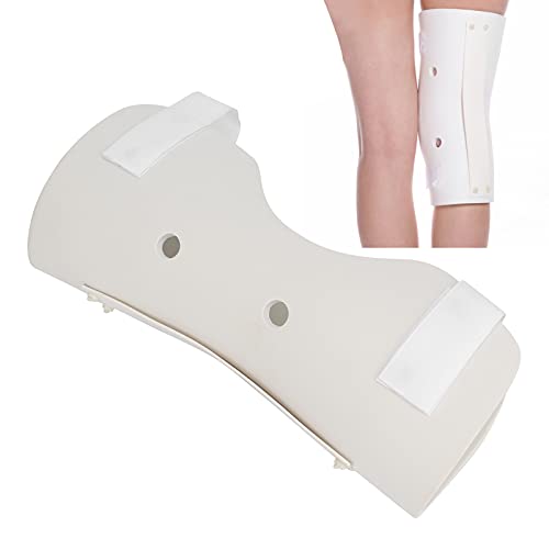 Inmovilizador De Piernas, Férula De Rodilla De 15.0 Pulgadas, Rótula Abierta, Cómodo Soporte De Espuma Para Piernas, Tamaño L, Para Aliviar El Dolor En Las Articulaciones, Para El(Pierna derecha)