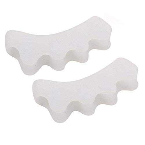 Itian Gel Correctores de Dedos de Pie - Gel separador de dedos de los pies y Toe correctores para bailarines(1 Par)