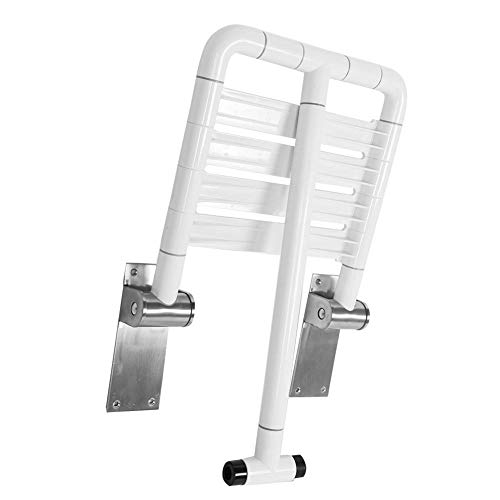 Jadpes Sillas de Inodoro, sillas montadas en la Pared,Taburete de ba, Asiento de Ducha Plegable montado en la Pared Taburete de ba Silla de Asiento de Ducha Plegable para Anciano
