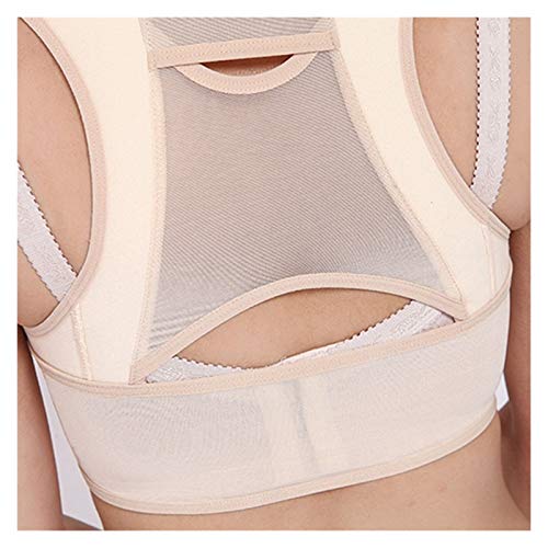 JBIVWW KJACR Corrector de Postura de Espalda Invisibilidad for Mujeres, Soporte de clavícula for la Columna Vertebral del Hombro Superior, cinturón, Corset ortopédico, Alivio de Joroba (Size : M)