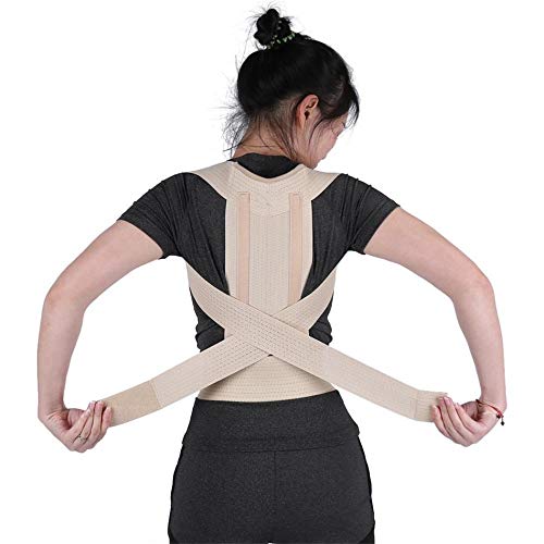 JIUYUE Corset Apoyos para la Espalda Corrector de Postura Soporte para la Columna Vertebral Correa de Soporte Mujeres Hombres Hombro Lumbar Espalda Corsé Correa de corrección de la Postura ortopédica