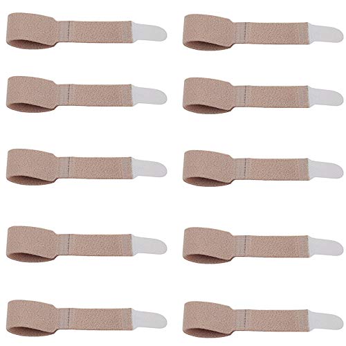 Jixista Alisador de Dedos de Martillo Protector Dedos del Pie Martillo para Separador Dedos Pies Protector Dedos del Pie Martillo para Separador Dedos Pies Separador del Dedo del pie 10PCS