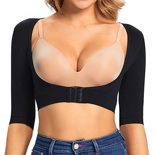 Joyshaper Reductora de Brazos Manguitos Adelganzate Compresión Camiseta Lencería Correctoras de Postura Moldeadoras Shapewear sin Costura