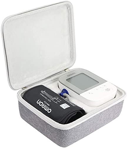khanka Duro Viaje Estuche Bolso Funda para OMRON X4 Monitor de Tensión Arterial(case only) (Case for Omron X4, Black)