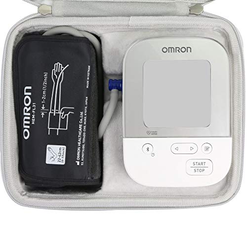 khanka Duro Viaje Estuche Bolso Funda para OMRON X4 Monitor de Tensión Arterial(case only) (Case for Omron X4, Black)