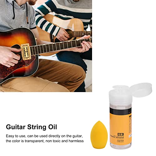Kit de Cuidado de Diapasón de Aceite de Cuerda de Guitarra de 120 Ml, Limpiador de Pulido de Mantenimiento de Limpieza de Guitarra