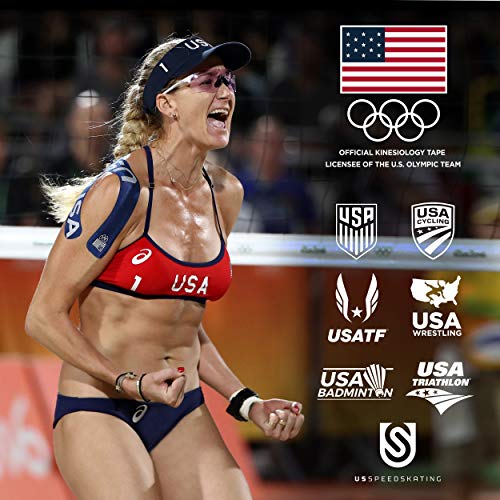KT TAPE Cinta de kinesiología Suave autoadhesiva de algodón para Deporte, Color Beige