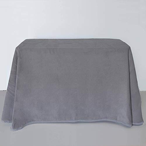 Lanovenanube - Falda Mesa Camilla Invierno Rectangular - Medida Especial - Gris