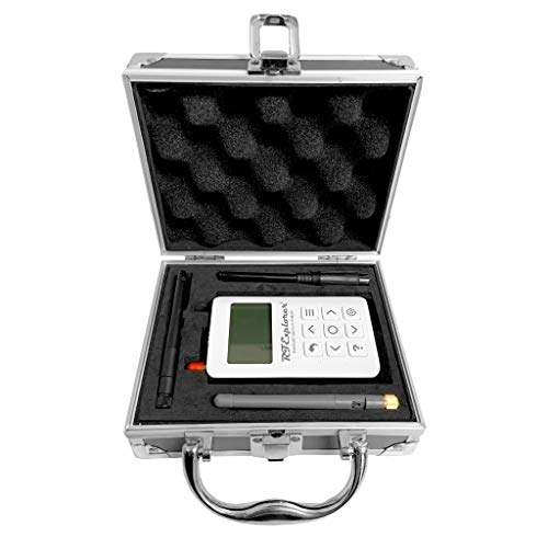LATNEX Spectrum Analyzer RF Explorer con funda de transporte de aluminio - 6G Combo Plus Slim