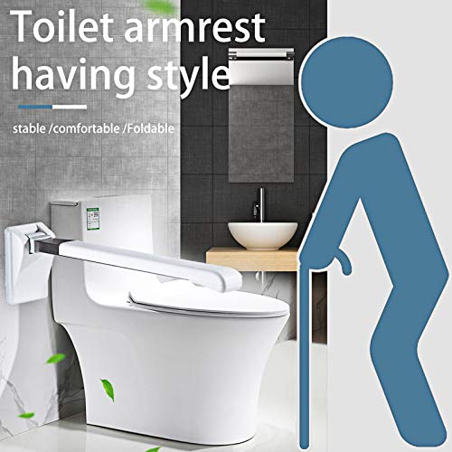 LXVY Barras Minusvalidos,Asidero para Baño Barra Abatible de Seguridad para Baño, Asa Antideslizante de Acero Inoxidable,A