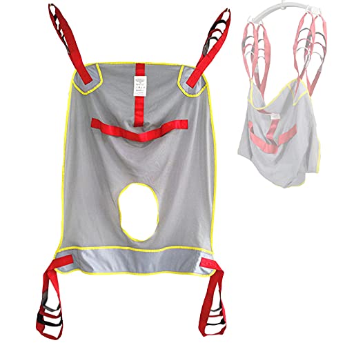 LXX Arnés Elevación Paciente Cuerpo Comple, Paciente Cinturón De Transferencia para Bariátrico, Cinturón de Transferencia Médica de Elevación para Personas con Discapacidad, Bariátrico, Cuidador