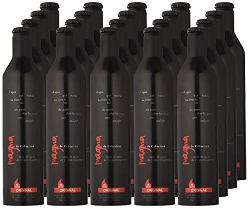Magma de Cabreiroá Original Aluminio- Agua Mineral Natural Con gas Carbónico Natural - Caja 20 x 50cl
