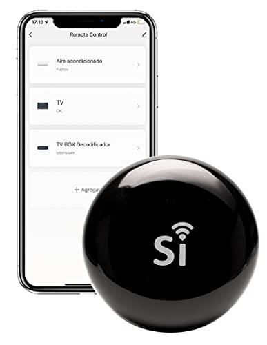Mando a Distancia Universal, IR Control Remoto inalámbrico WiFi Todo en uno para Smart TV, televisores, Aire acondicionados, Infrarrojo. Compatible Smart Life & Tuya, Alexa y Google Home