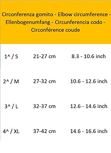 MANIFATTURA BERNINA Elan 2004 (Talla 1) - Coderas térmicas Calentador Codo en Lana Merino - 1 par