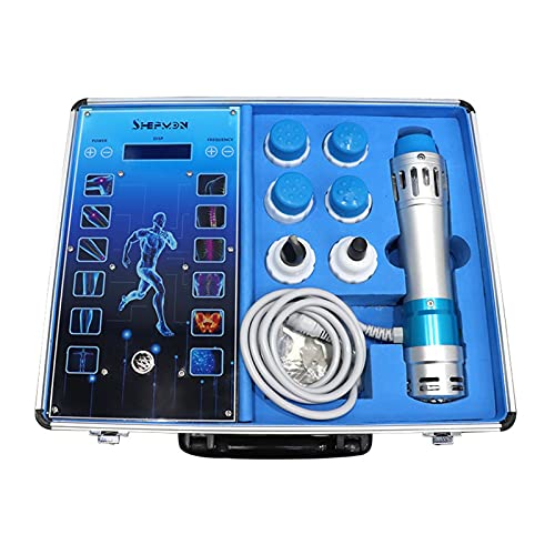 Masajeador de ondas de choque Instrumento de fisioterapia de onda extracorpórea Instrumento de fisioterapia Electromagnético Músculo onda Dolor Fisioterapia Instrumento Masaje Pistola Pistola de fasci