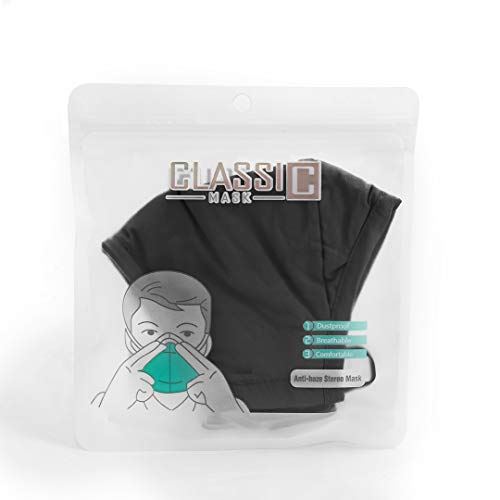 Mascarillas Higiénicas Reutilizables Lavables - Algodón 100% - Incluye 4 mascarillas y 50 filtros. (PACK 5)