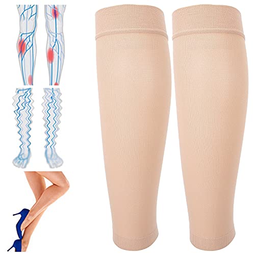 Medias de Compresión para Pantorrillas, Venas Varicosas para Mujeres, Cubre Pantorrillas, Medias Elásticas, Cubre Piernas para Hombres, Alivia la Hinchazón, Venas Varicosas, Medias de Presión(S)